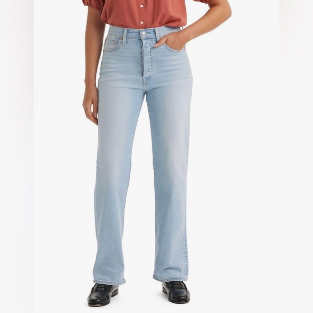 NWT Levi's Women's Ribcage Straight Full Length Jeans size 29
